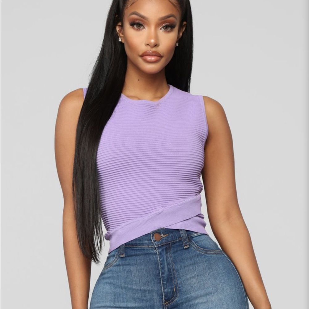 Sleeveless sweater